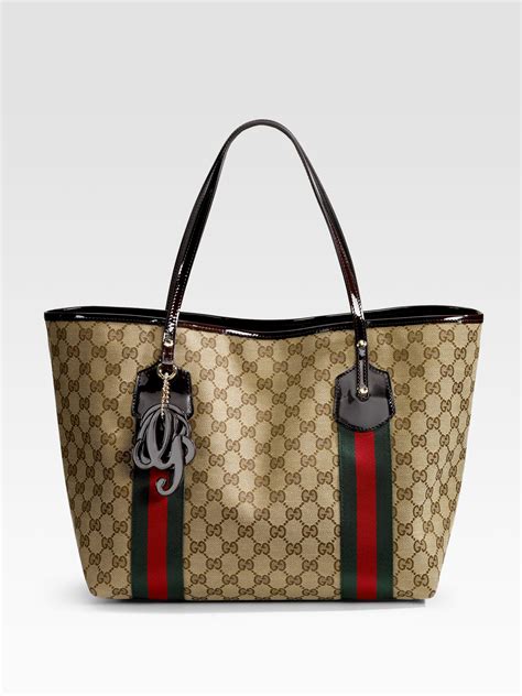 gucci linea a small tote|gucci extra large tote bag.